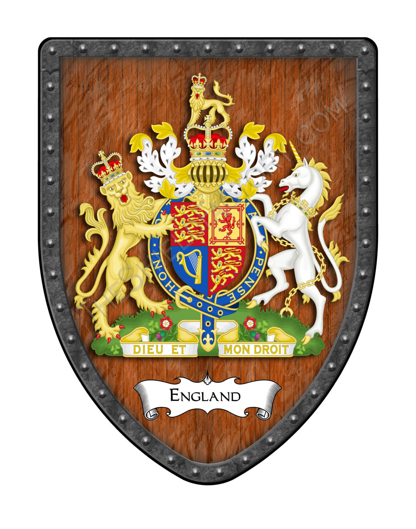 Countries of Eurepe Royal Coat of Arms Shields